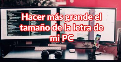 Tietokoneen fonttikoon suurentaminen ja suurentaminen Windows 10: ssä (esimerkki) 14 hacer mas grande tamano letra pc