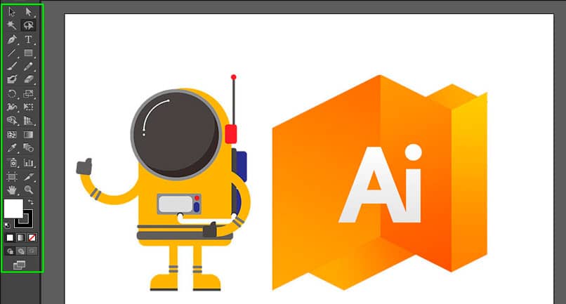 Viivan, yksinkertaisten muotojen, kynän, pyyhekumin, saksien ja veitsityökalujen käyttäminen Adobe Illustratorissa (esimerkki) 1 herramientas adobe illustrator 1