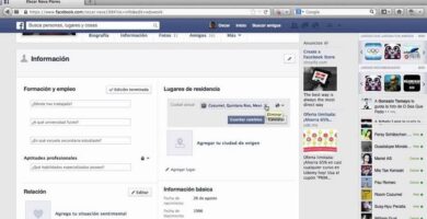 Oman sijainnin lisääminen tai muuttaminen Facebookissa - nopea ja helppo (esimerkki) 30 informacion facebook