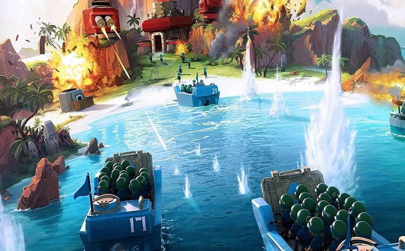 lanchas de playa de boom beach