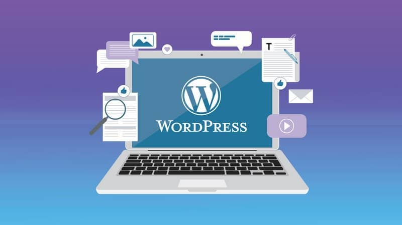 laptop herramientas wordpress