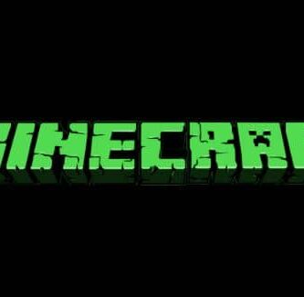 letras verdes minecraft