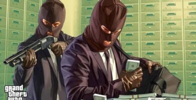 logo de gta 5 the heist