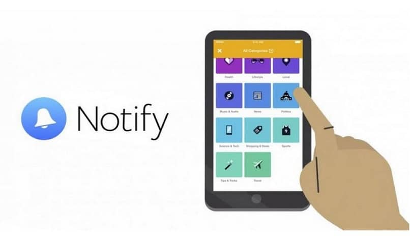 Mikä on ja miten Notify -sovellus toimii Facebookissa? (Esimerkki) 1 logo de la app notify