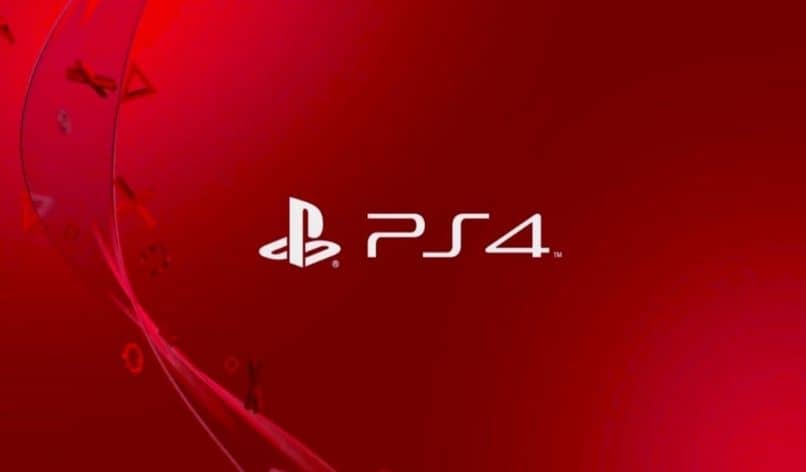 logo de ps4 rojo