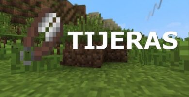 logo de tijeras de minecraft