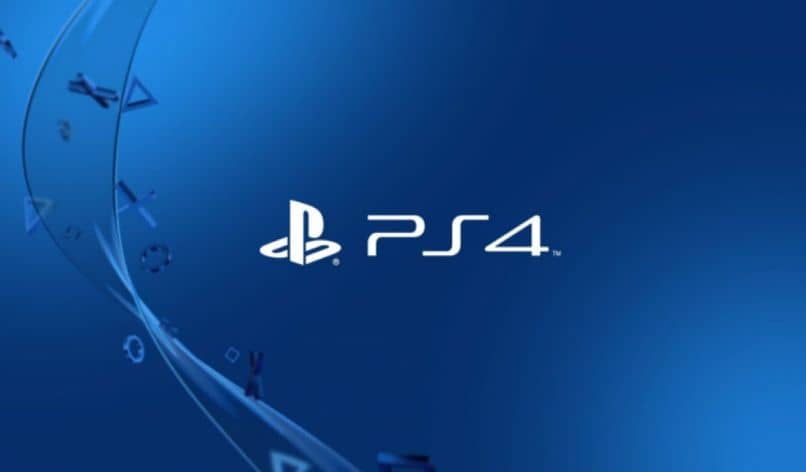 logo ps4 azul