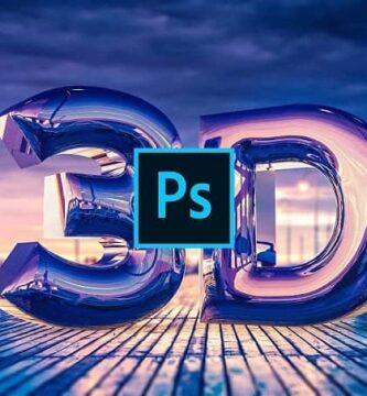 logo texto 3d tonos azules 9721