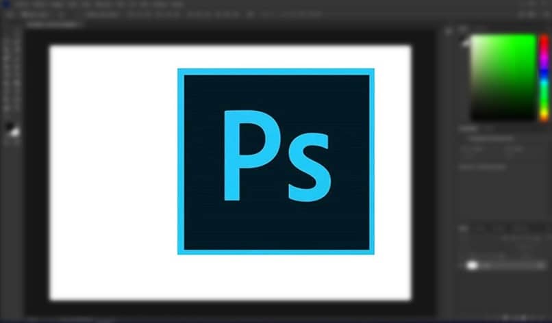 Kuinka tehdä suorakulmio pyöristetyillä reunoilla Photoshopissa? (Esimerkki) 1 logotipo de ps con interfaz de fondo