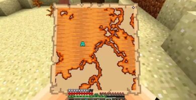mapa tesoro minecraft fondo arena