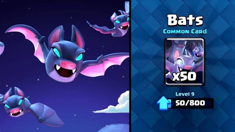 Kuinka pelata Bats -korttia Clash Royalessa saadaksesi siitä kaiken irti 1 murcielago carta