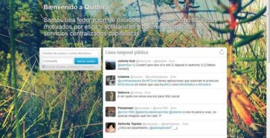 pagina Quitter red social