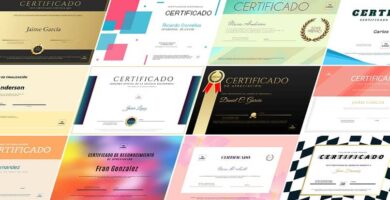 plantillas certificados diplomas personalizables 13466