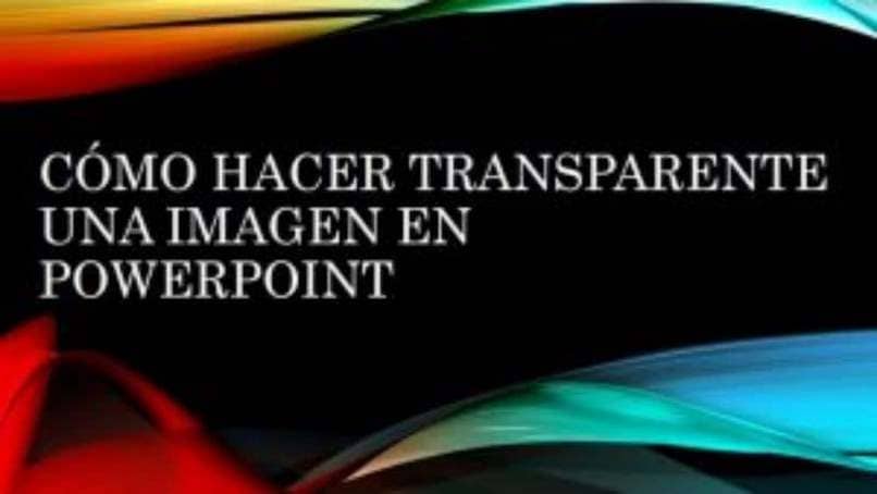 poner transparente una imagen