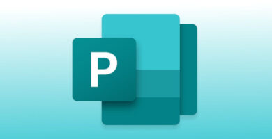 Julistekuvan tulostaminen useille arkeille Publisherissa (esimerkki) 28 publisher logo