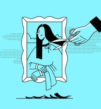 Kuinka pakata useita kuvia erissä menettämättä laatua verkossa ilmaiseksi? (Esimerkki) 2 recuadro de chica animada