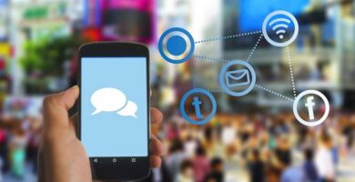 smartphone utilidades redes sociales internet chat