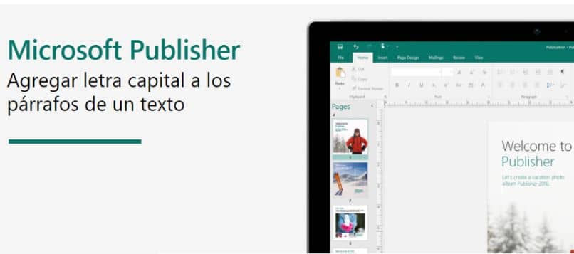 tablet microsoft publisher