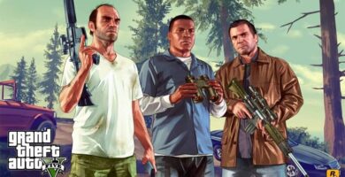 tres personajes de gta