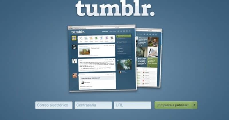 tumblr. Inicio