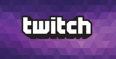 twitch logo morado letras