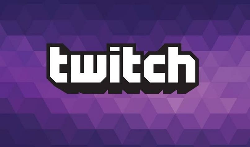 twitch logo morado letras