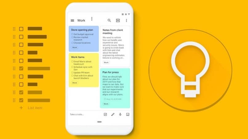 utilizar google keep