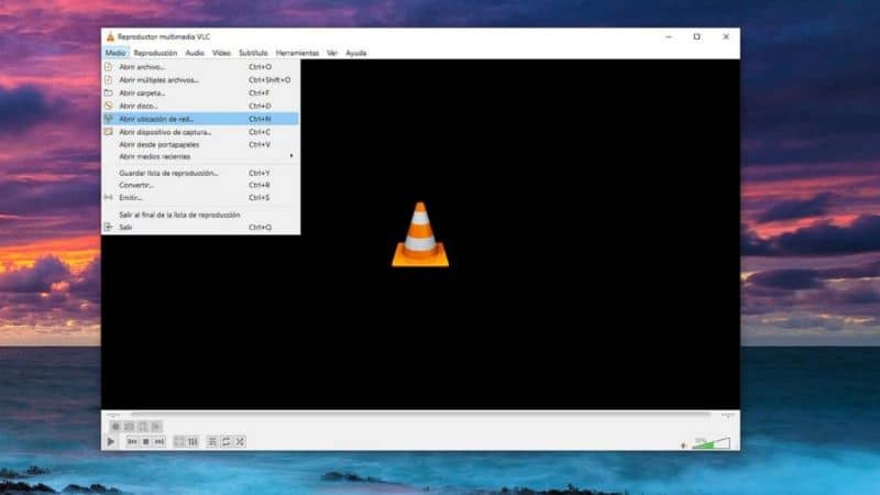 ventana de vlc en pc