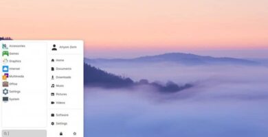 Zorin OS Liten lataaminen ja asentaminen Windowsin rinnalle - nopea ja helppo (esimerkki) 9 ventana emergente inicio windows paisaje amanecer cielo rosado montanas azules
