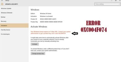 Kuinka korjata virhekoodi 0xC004F074 Windows 10: ssä helposti? (Esimerkki) 41 ventana windows 0xc004f074 9673
