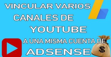 Kuinka linkittää tai lisätä toinen YouTube -kanava AdSense -tililleni? (Esimerkki) 4 vincular varios canales de youtube