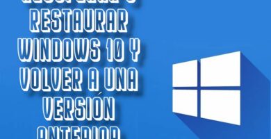 Kuinka palauttaa tai palauttaa Windows 10 ja palata edelliseen versioon 12 volver version anterior windows 10