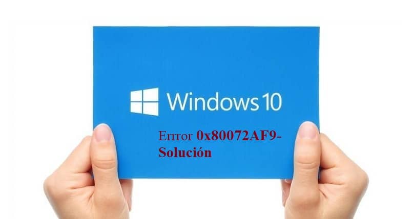Kuinka korjata Windows 10 Storen virhekoodi 0x80072AF9 (esimerkki) 1 windows 10 error 9606