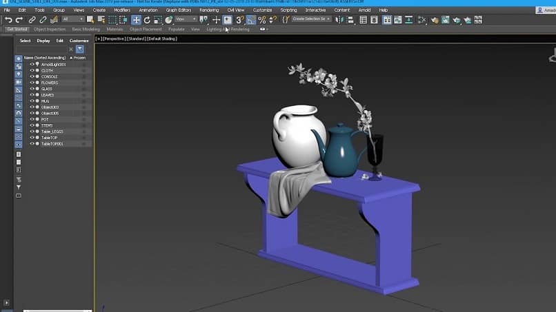 3D studio max -objekteja voidaan luoda todellisilla malleilla