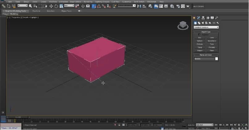 purppuraisen objektin mittaaminen 3D -muodossa 