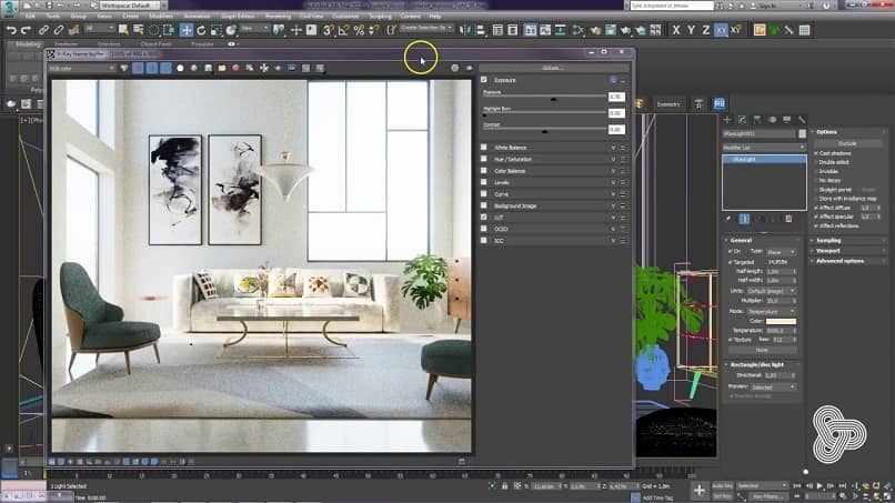 Vray studio maxilla voit suunnitella kuvia, tehosteita ja paljon muuta