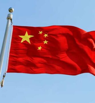 china rojo bandera 14237