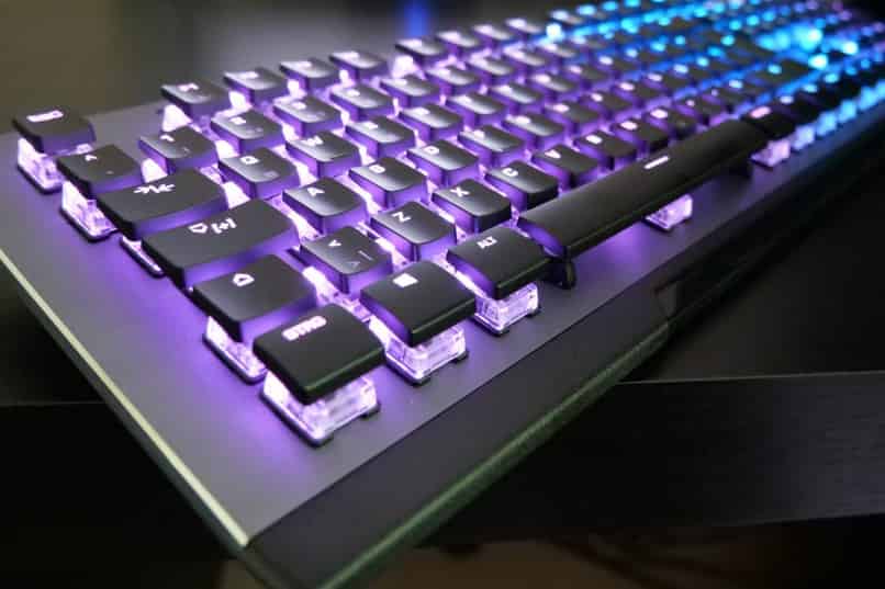 teclado luces 14697