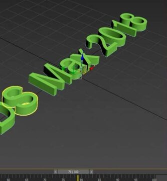 texto verde 3d 11419