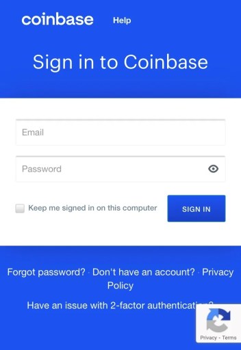 Kuinka muuttaa puhelinnumerosi Coinbasessa 3 Coinbase -kirjautuminen