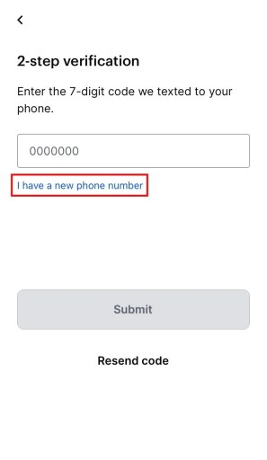 Kuinka muuttaa puhelinnumerosi Coinbasessa 2 Kuinka vaihtaa puhelinnumerosi Coinbasessa