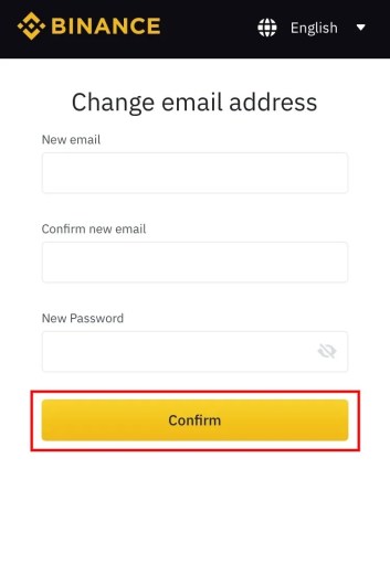 Kuinka muuttaa sähköpostiosoitettasi Binancessa 6 Binance muuttaa sähköpostiosoitetta