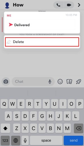 Kuinka poistaa lähetetty Snap Snapchatissa 2 Kuinka poistaa lähetetty snap Snapchatissa