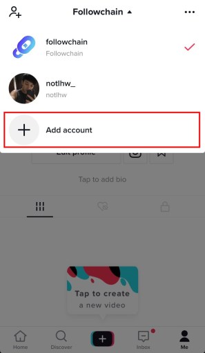 Kuinka lisätä useita tilejä TikTokiin 