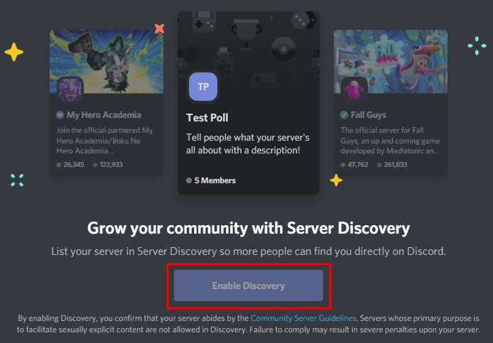 Julkisen Discord-palvelimen luominen (3 helppoa vaihetta) 3 Discord mahdollistaa löydön