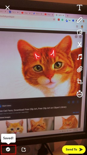 Kuinka tallentaa Snapchat-suodattimet 2 Kuinka tallentaa Snapchat-suodattimet