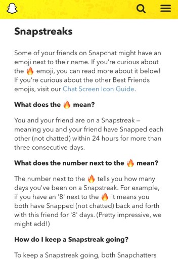 Snapchat Fire emoji merkitys