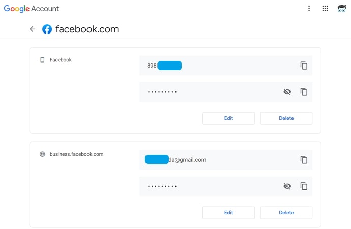 nähdä Facebook-salasanasi, kun olet kirjautunut sisään