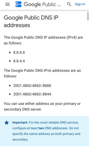 Kuinka poistaa "Rajoitettu tila sisältää piilotettuja kommentteja tälle videolle" YouTubessa 4 Google DNS