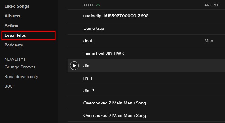 Kuinka lisätä Spotifyyn kappaleita, joita ei ole Spotifyssa 6 Kuinka lisätä Spotifyyn kappaleita, jotka eivät ole Spotifyssa